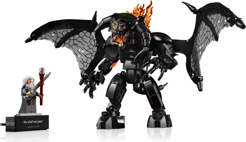 LEGO Icons 10367 The Lord of the Rings: Balrog Book Nook