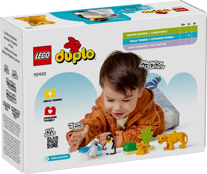 LEGO Duplo 10442 Wild Animal Families: Penguins & Lions