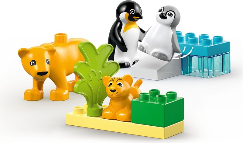 LEGO Duplo 10442 Wild Animal Families: Penguins & Lions