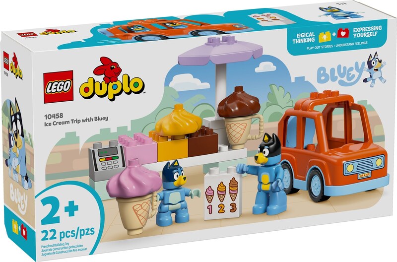 LEGO Duplo 10458 Ice Cream Trip with Bluey