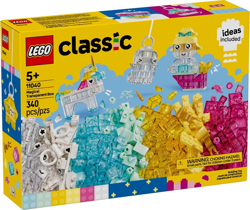 LEGO Classic 11040 Magical Transparent Box