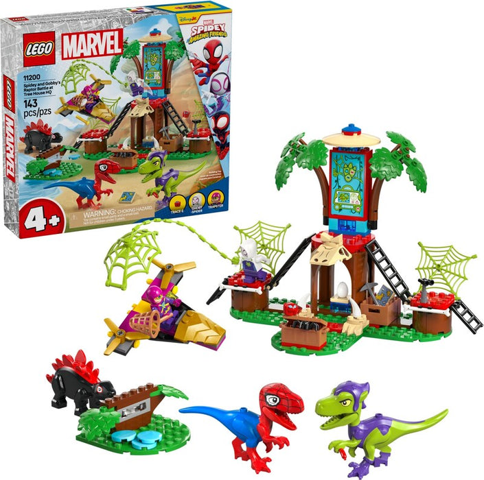 LEGO Marvel 11200 Spidey and Gobbys Raptor Battle at Tree House HQ