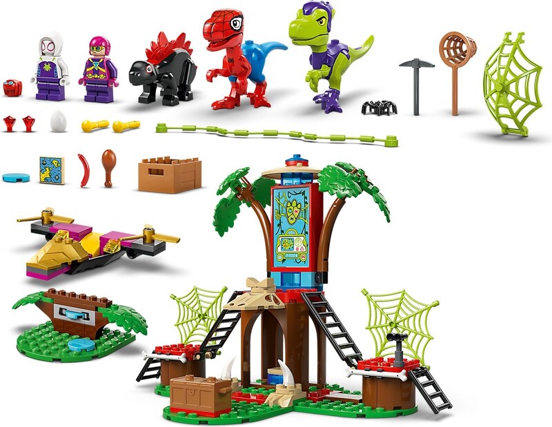 LEGO Marvel 11200 Spidey and Gobbys Raptor Battle at Tree House HQ