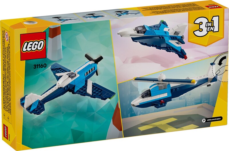 LEGO Creator 31160 Aircraft: Race Plane