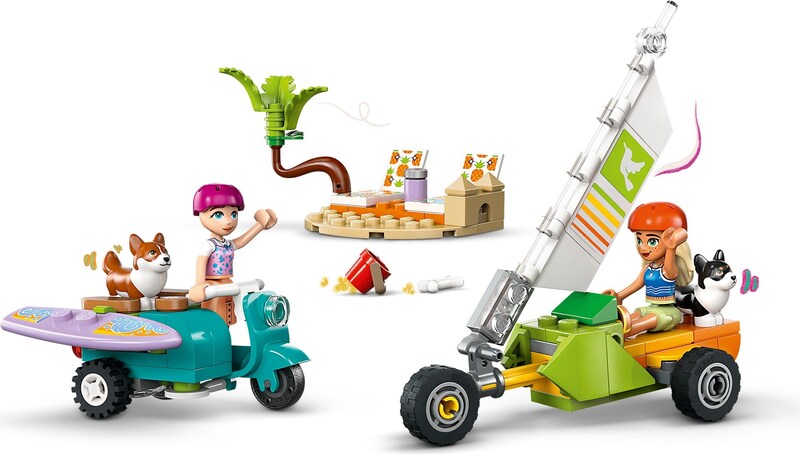 LEGO Friends 42641 Surfing Dogs and Scooter Adventure