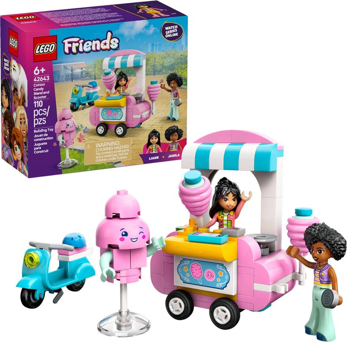 LEGO Friends 42643 Cotton Candy Stand and Scooter