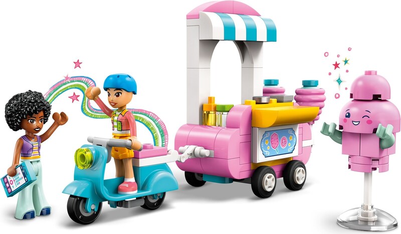 LEGO Friends 42643 Cotton Candy Stand and Scooter