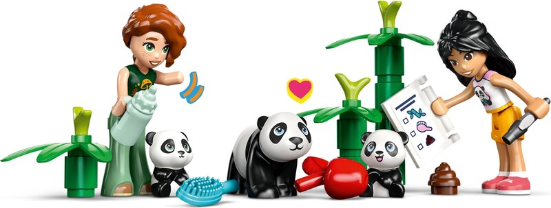 LEGO Friends 42648 Panda Sanctuary Animal Care