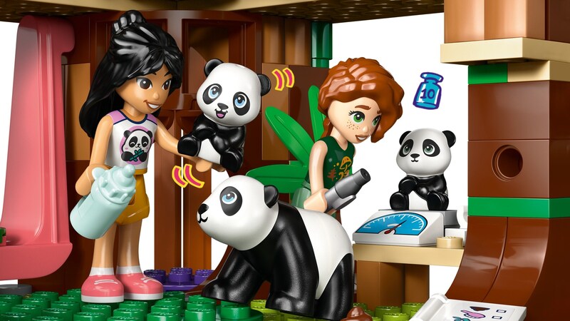 LEGO Friends 42648 Panda Sanctuary Animal Care