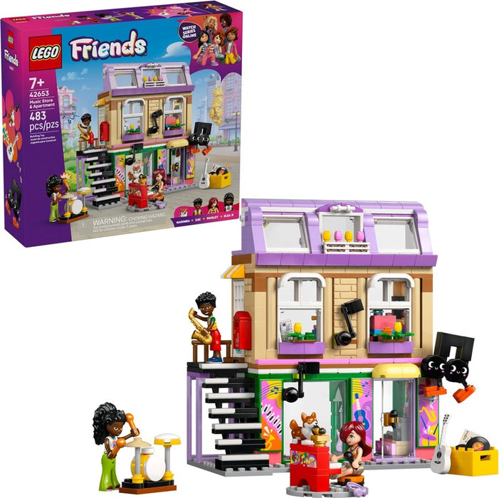 LEGO Friends 42653 Music Store & Apartment