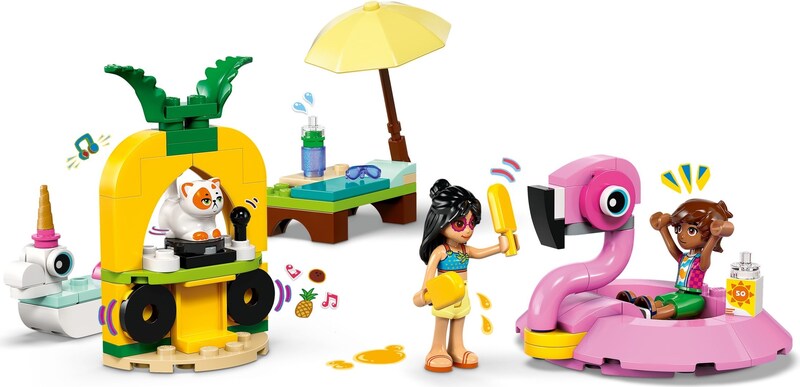 LEGO Friends 42658 Unicorn & Flamingo Pool Party