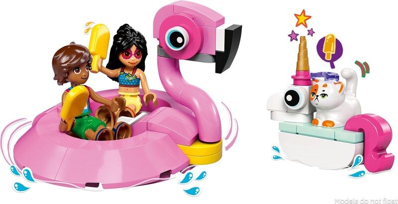 LEGO Friends 42658 Unicorn & Flamingo Pool Party