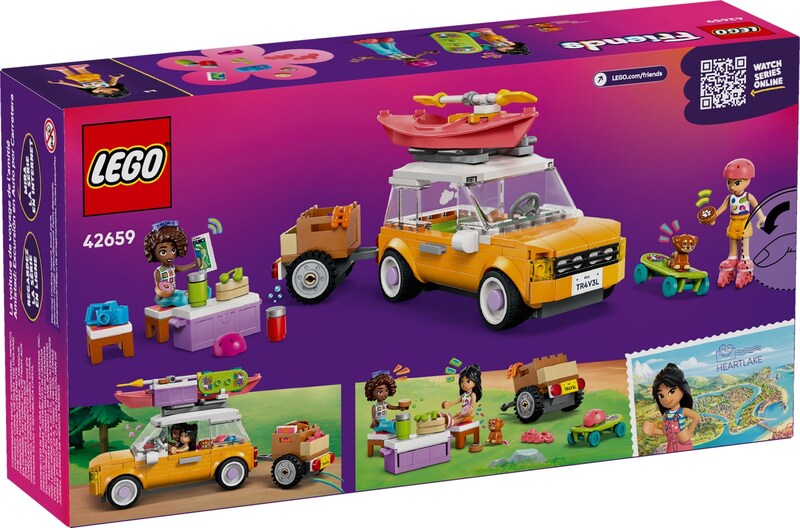 LEGO Friends 42659 Friendship Road-Trip Travel Car