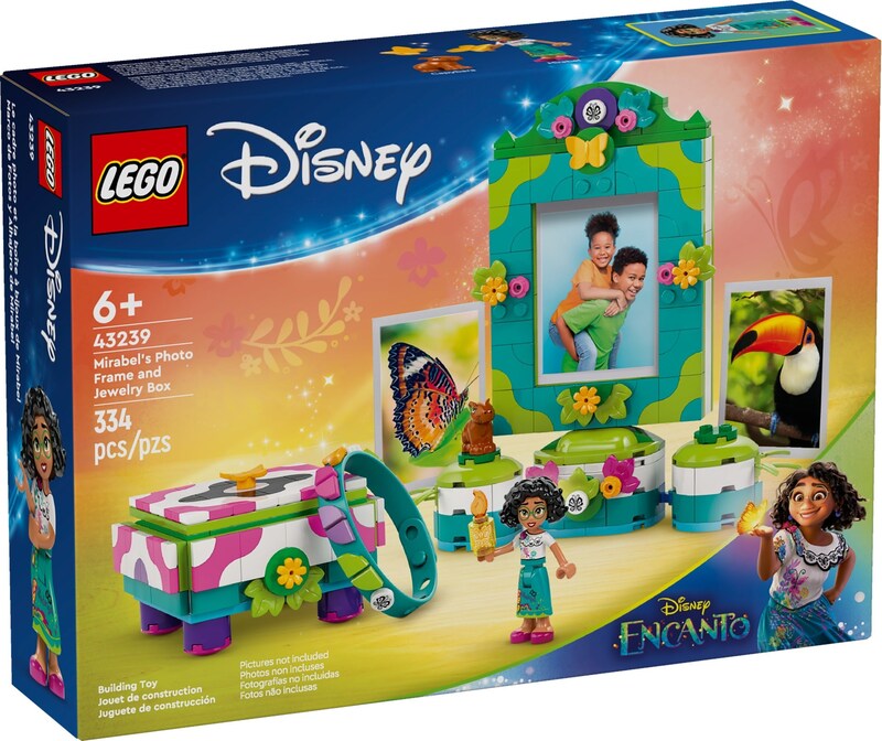 LEGO Disney 43239 Mirabels Photo Frame and Jewelry Box
