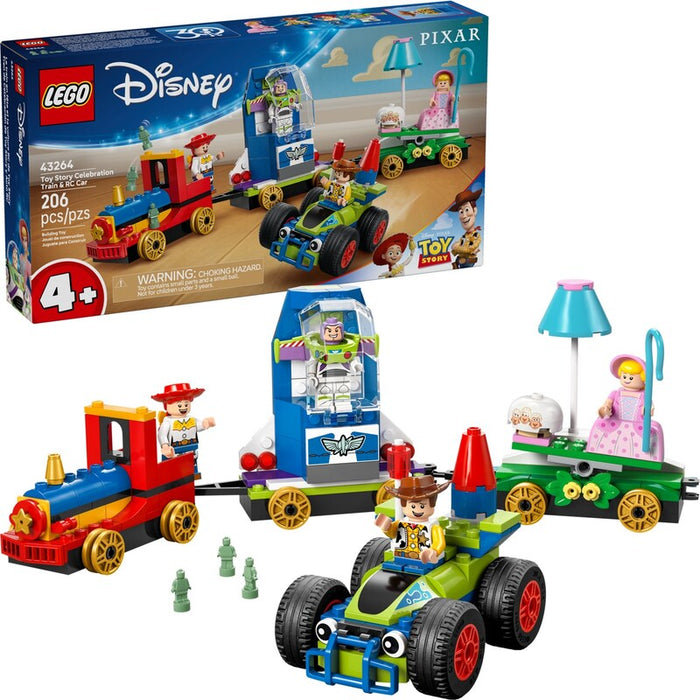 LEGO Disney Pixar 43264 Toy Story Celebration Train & RC Car