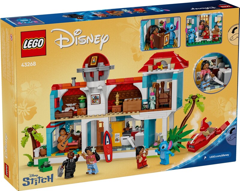 LEGO Disney 43268 Lilo and Stitch Beach House