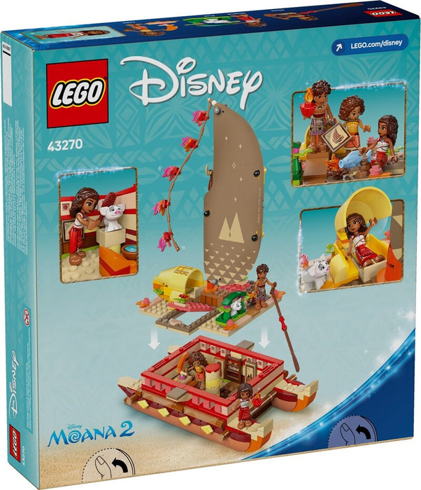 LEGO Disney 43270  Moanas Adventure Canoe
