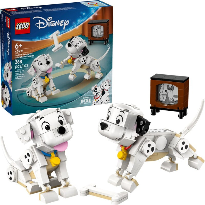 LEGO Disney 43271 Lucky & Penny 101 Dalmatians Puppies