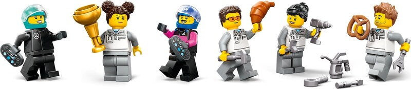 LEGO City 60444 F1 Garage & Mercedes-AMG & Alpine Cars