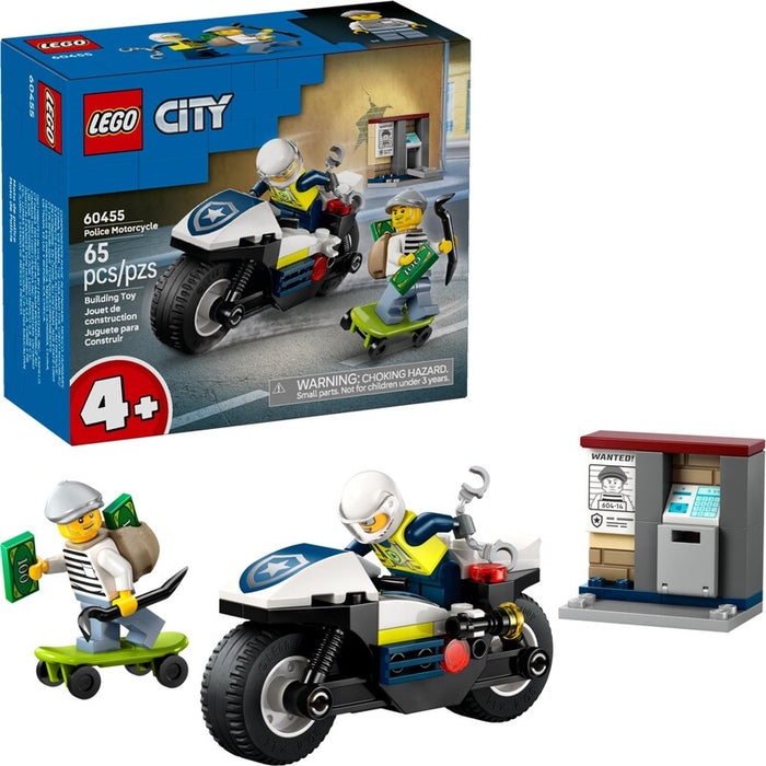 LEGO City 60455 Police Motorcycle Chase