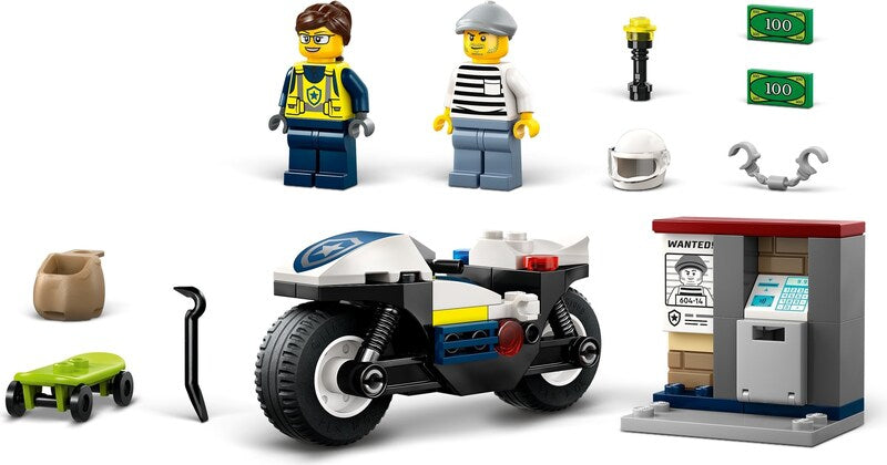 LEGO City 60455 Police Motorcycle Chase