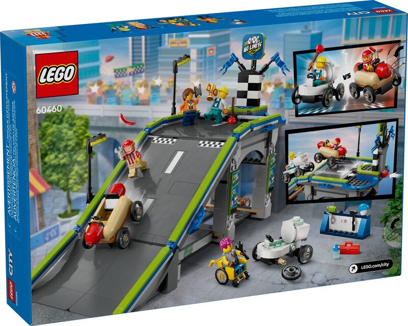 LEGO City 60460 No Limits: Race Car Ramp Track