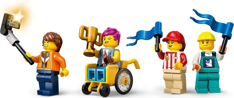 LEGO City 60460 No Limits: Race Car Ramp Track