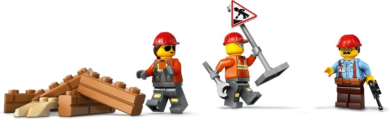 LEGO City 60466 Yellow Bulldozer