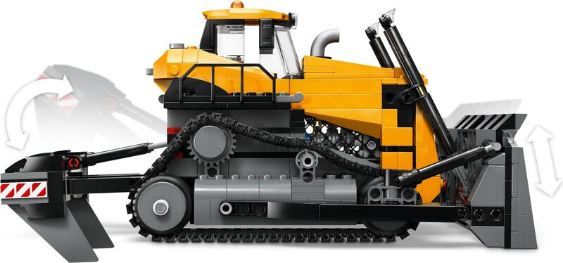 LEGO City 60466 Yellow Bulldozer
