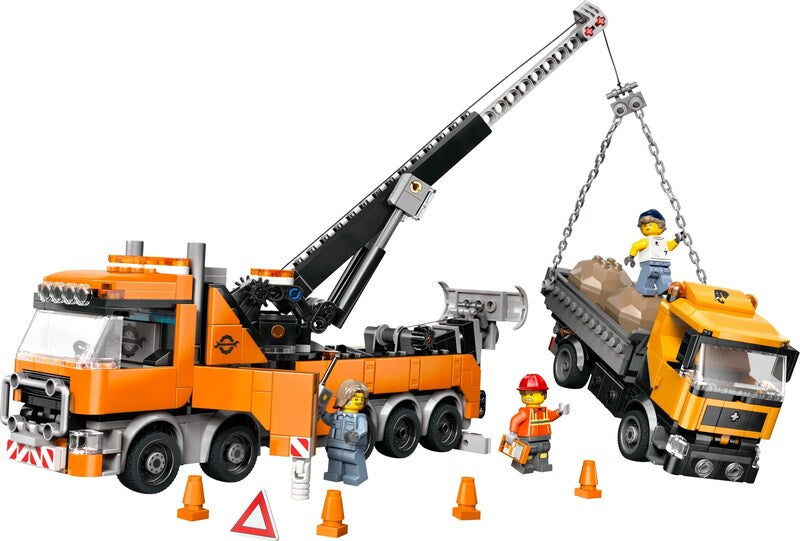 LEGO City 60467 Heavy-Duty Recovery Tow Truck with Crane