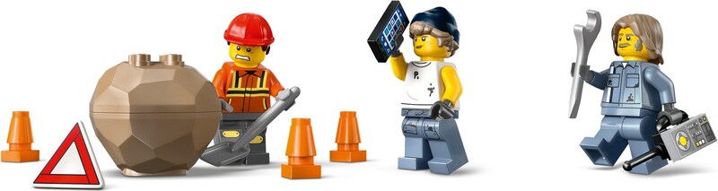 LEGO City 60467 Heavy-Duty Recovery Tow Truck with Crane