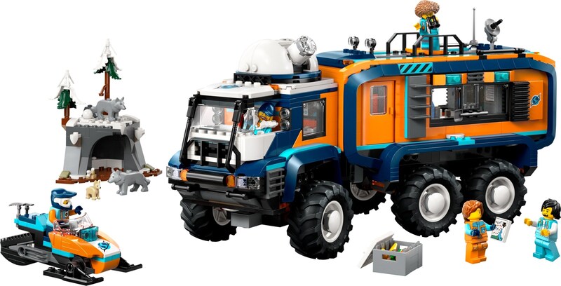 LEGO City 60471 Arctic Explorer Science Lab Truck