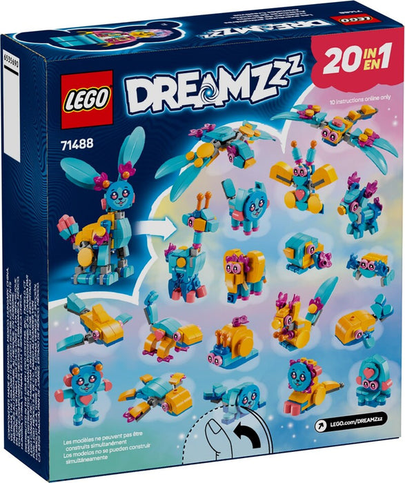LEGO DREAMZzz 71488 Bunchus Creative Animal Adventures
