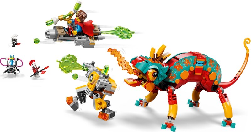 LEGO DREAMZzz 71492 Mateo's Fire Chameleon