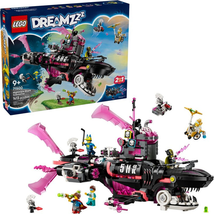 LEGO DREAMZzz 71500 Nightmare Shark Submarine