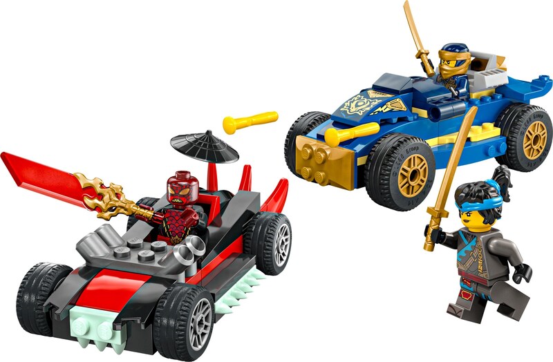 LEGO Ninjago 71840 Rogue vs. Drix Race Car Duel