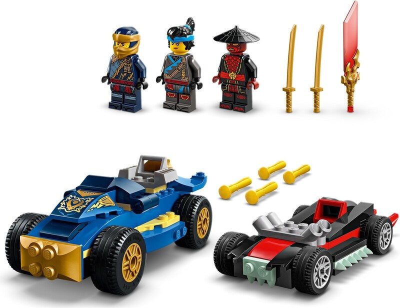 LEGO Ninjago 71840 Rogue vs. Drix Race Car Duel