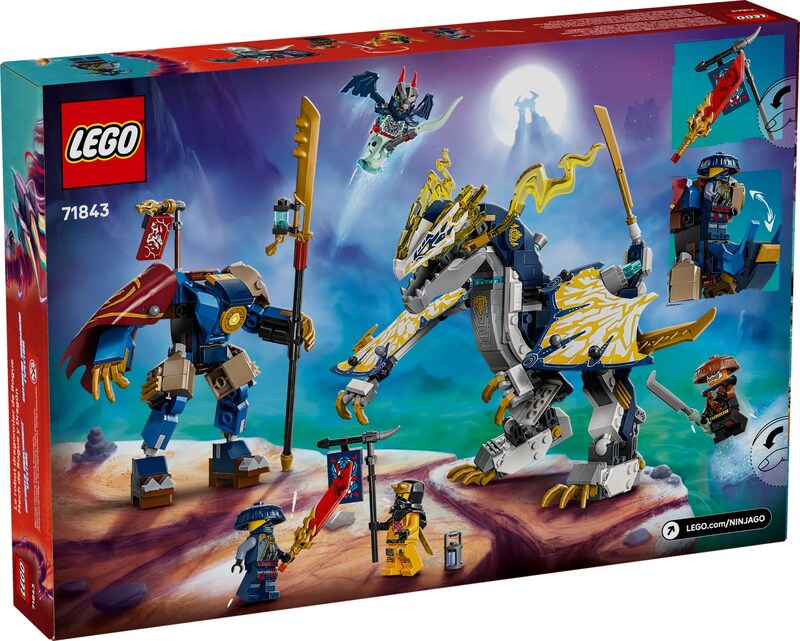LEGO Ninjago 71843 Rogue's Mech Dragon Rider
