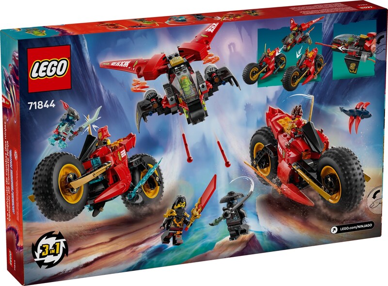 LEGO Ninjago 71844 Ninja Combat Vehicle