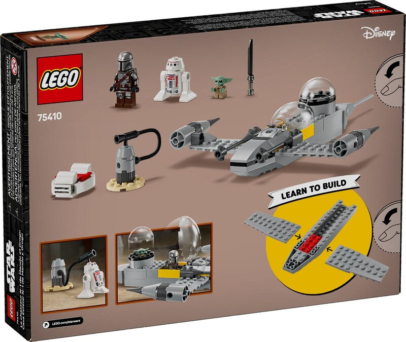 LEGO Star Wars 75410 Mando and Grogus N-1 Starfighter