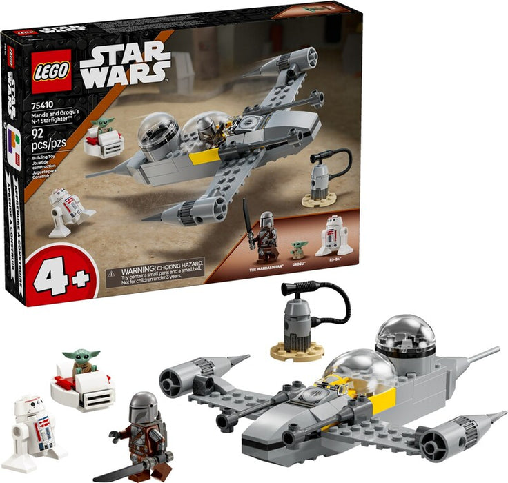 LEGO Star Wars 75410 Mando and Grogus N-1 Starfighter