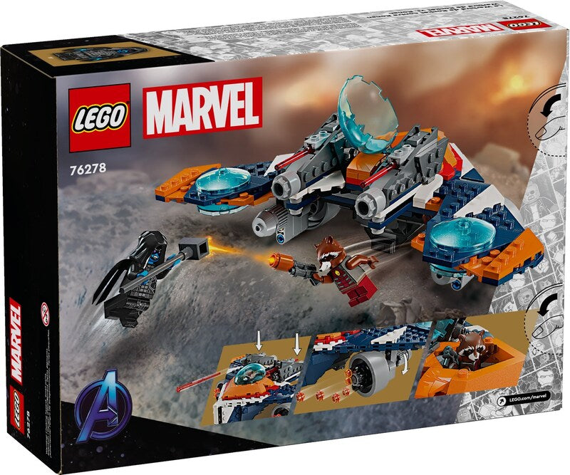 LEGO Marvel 76278 Rockets Warbird vs. Ronan
