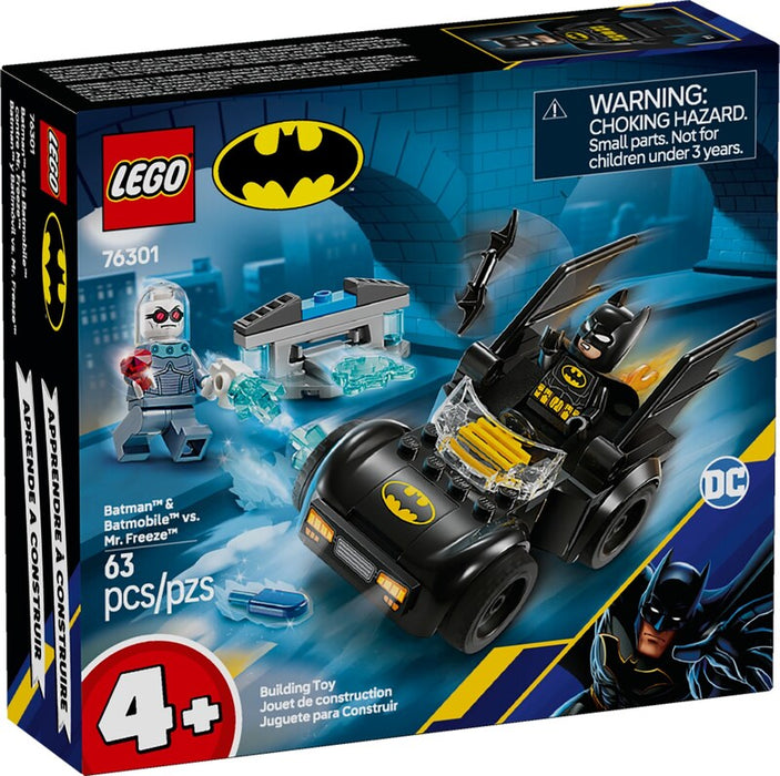 LEGO DC Comics 76301 Batman & Batmobile vs. Mr. Freeze