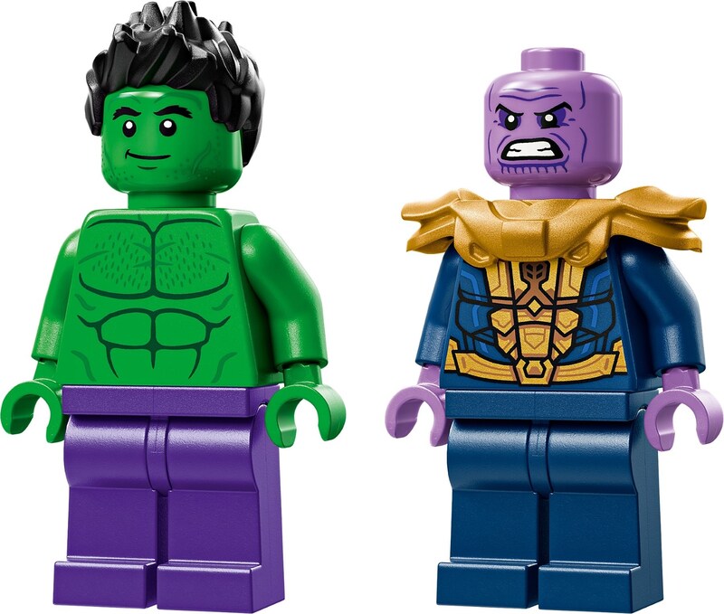 LEGO Marvel 76312 The Hulk Truck vs. Thanos