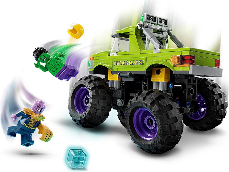 LEGO Marvel 76312 The Hulk Truck vs. Thanos