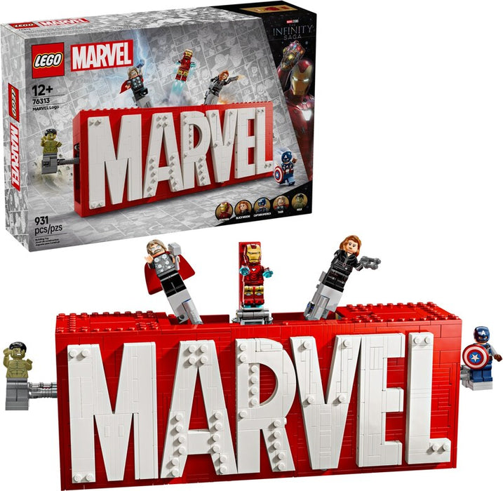 LEGO Super Heroes 76313 MARVEL Logo & Minifigures