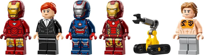 LEGO Marvel 76315 Iron Man's Laboratory: Hall of Armor