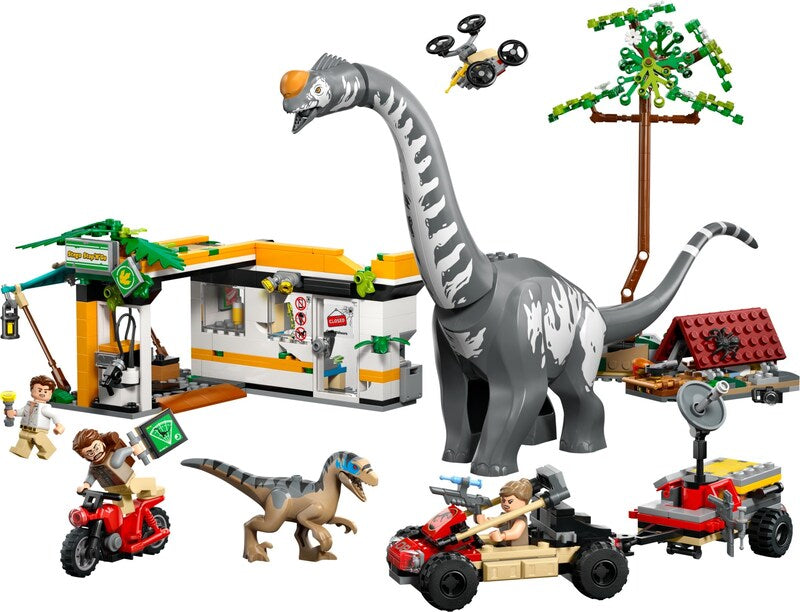 LEGO Jurassic World 76973 Raptor & Titanosaurus Tracking Mission