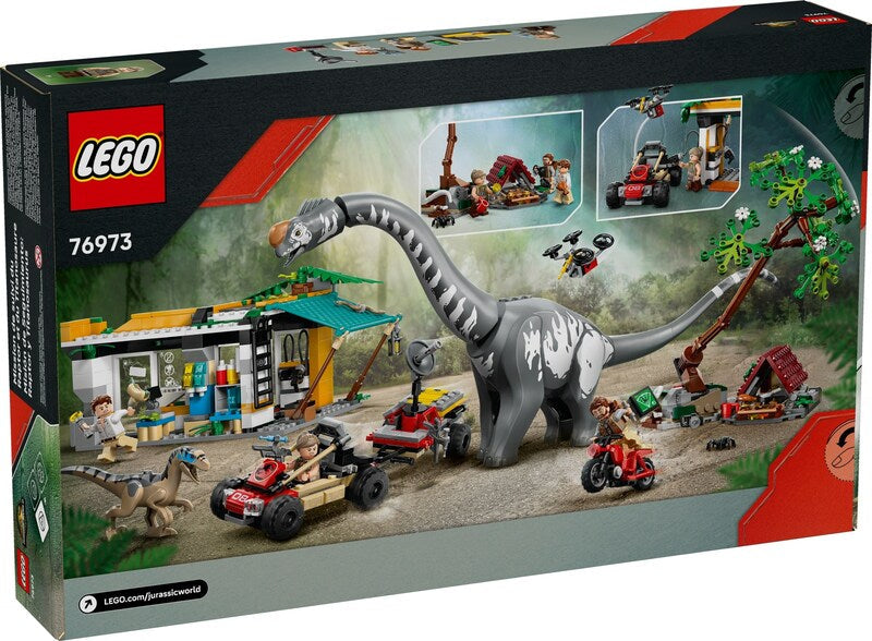 LEGO Jurassic World 76973 Raptor & Titanosaurus Tracking Mission