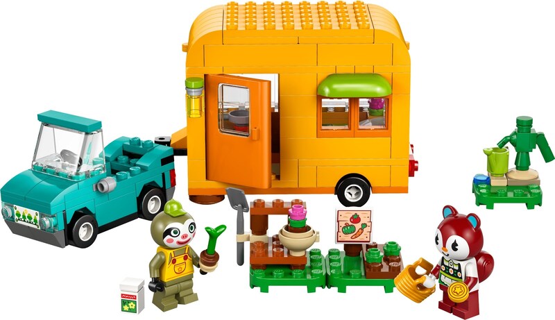 LEGO Animal Crossing 77054 Leifs Caravan & Garden Shop